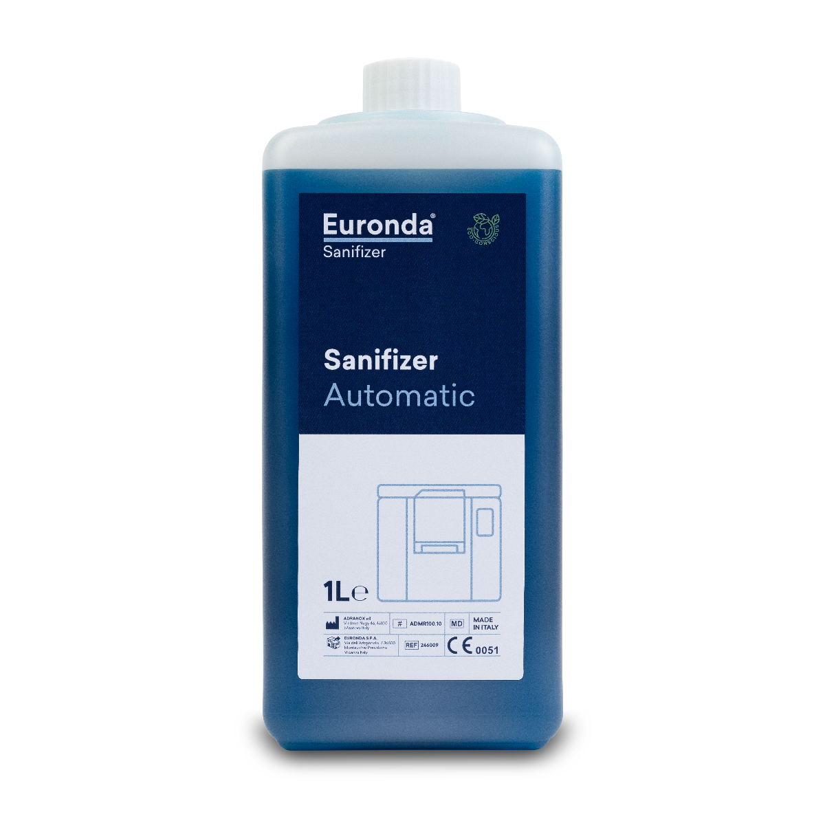 Euronda Sanifizer Automatic – płyn dezynfekujący do myjni 1 litr