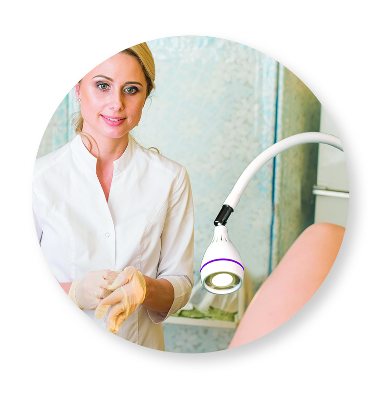 Lampa zabiegowa LiD CARLA Focus 100 on/off - obrazek 2