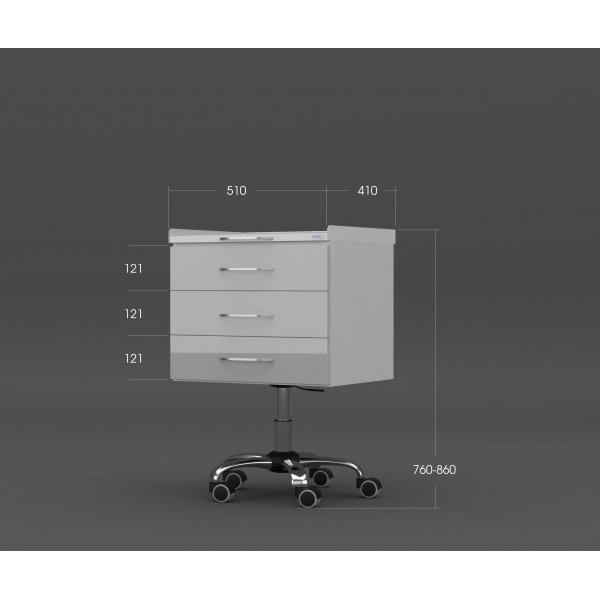 Asystor 3-szufladowy - obrazek 2