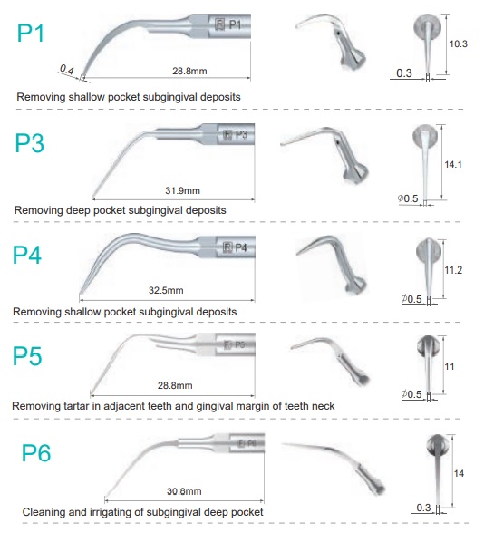 Refine P1 - Tip do skalera Refine, Woodpecker, EMS - obrazek 2